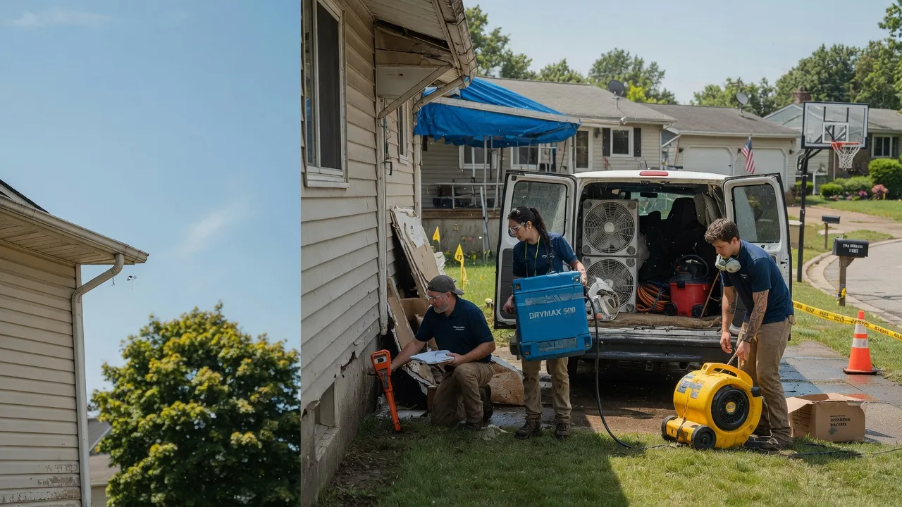 Ceiling Leak Cleanup in Richmond, MN near me