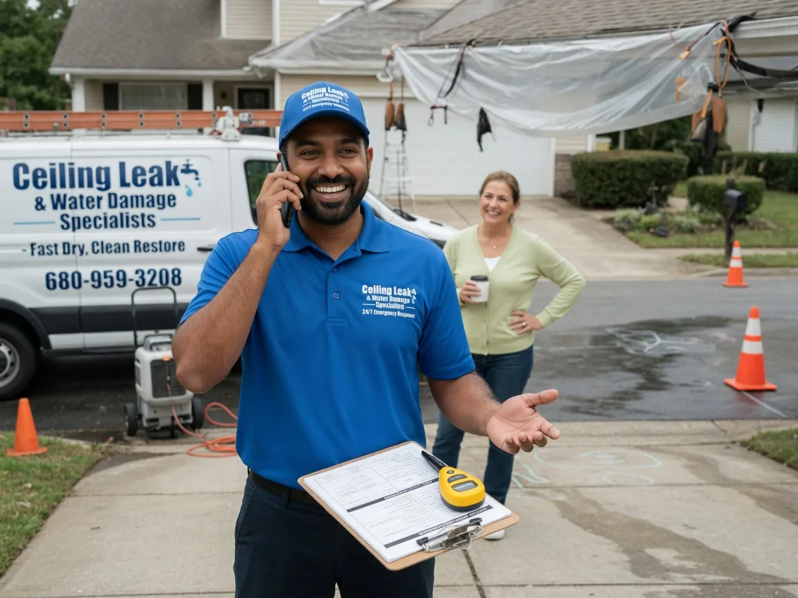 Ceiling Leak Cleanup Richmond, MN FAQs